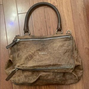 Givenchy Medium Sized Pandora Pep Bag Charcoal